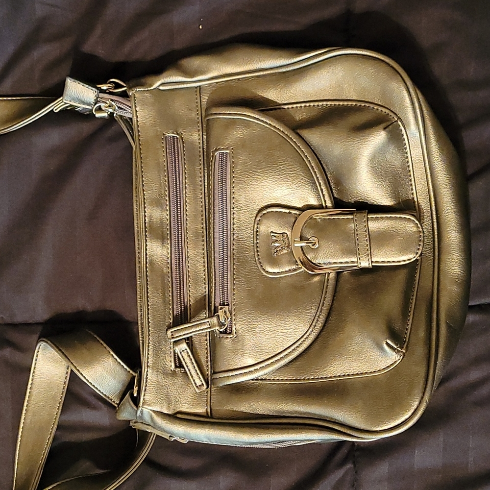 Silver concealed carry bag